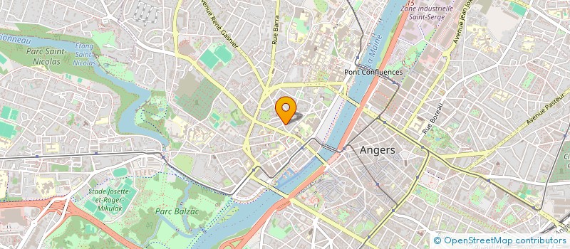 localisation de l'entreprise MONSIEUR YOHAN LELEU  ANGERS