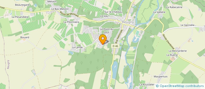 localisation de l'entreprise MONSIEUR YOHAN LUAKI à REUGNY