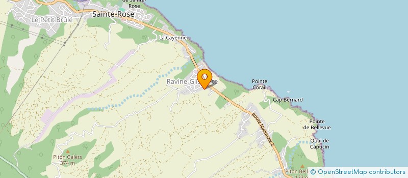localisation de l'entreprise MONSIEUR YOHAN MARDAYE  SAINTE-ROSE