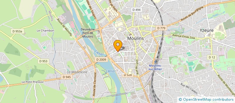 localisation de l'entreprise MONSIEUR YOHAN MAURS à MOULINS