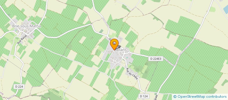 localisation de l'entreprise MONSIEUR YOHAN MOREAU  BALLANS