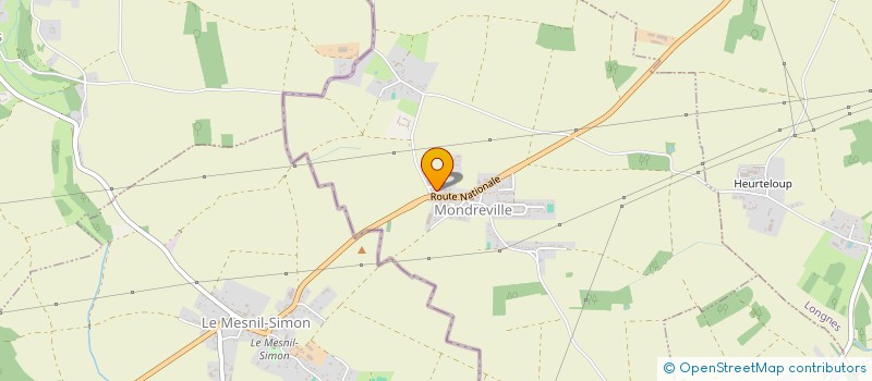 localisation de l'entreprise MONSIEUR YOHAN MOREL  MONDREVILLE