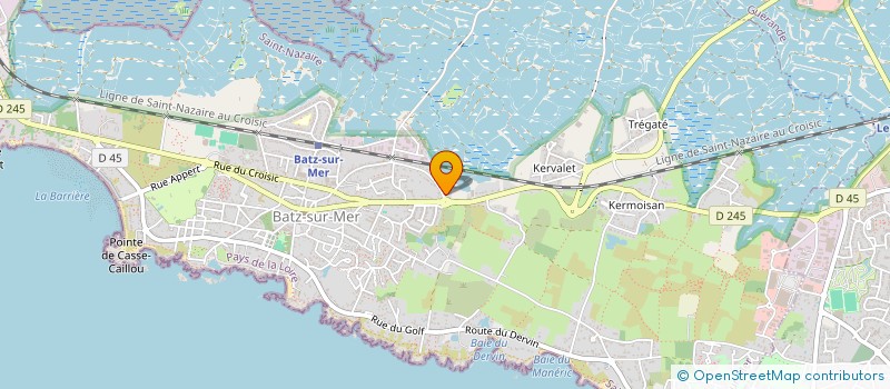 localisation de l'entreprise MONSIEUR YOHAN MOUILLERON à BATZ-SUR-MER