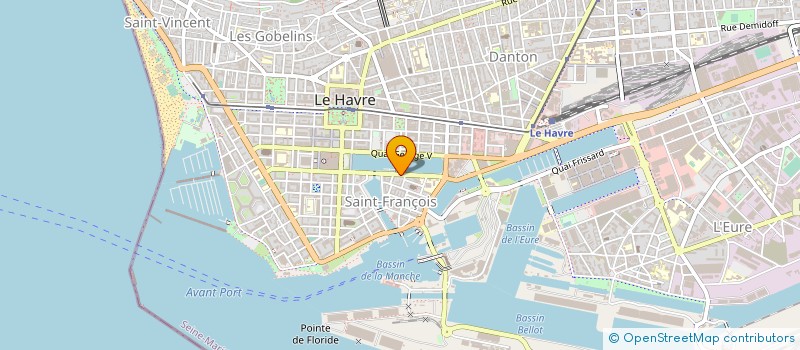 localisation de l'entreprise MONSIEUR YOHAN MOUTON à LE HAVRE