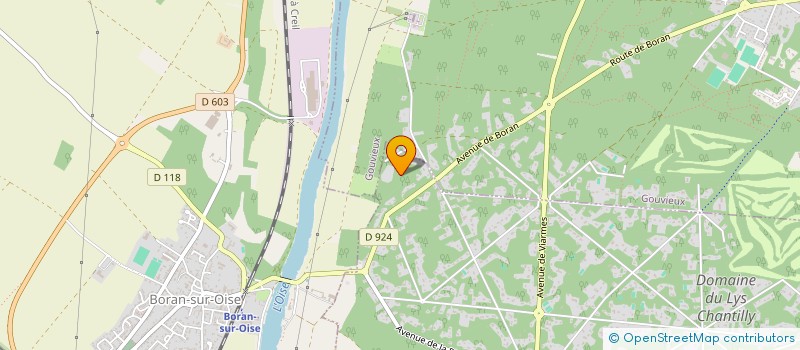 localisation de l'entreprise MONSIEUR YOHAN NANDORI  LAMORLAYE