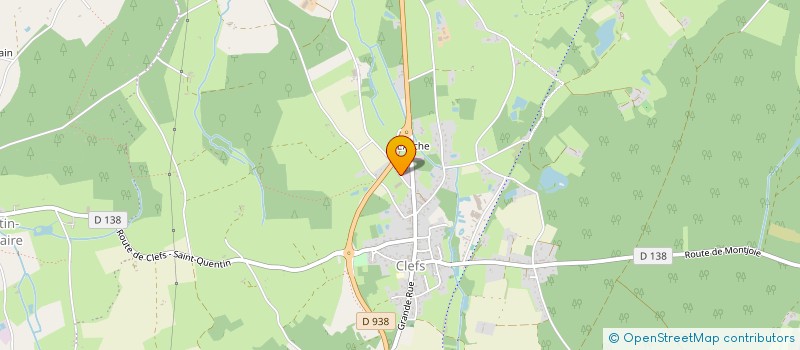 localisation de l'entreprise MONSIEUR YOHAN NAULET  BAUGE-EN-ANJOU