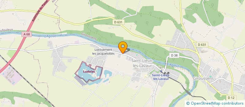 localisation de l'entreprise MONSIEUR YOHAN OLIVERA  SAINT-LIEUX-LES-LAVAUR