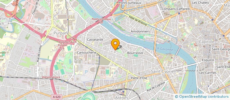 localisation de l'entreprise MONSIEUR YOHAN ORIHUELA à TOULOUSE