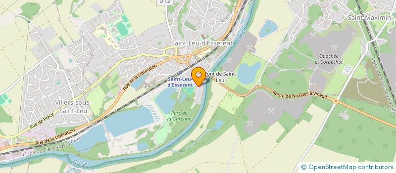 localisation de l'entreprise MONSIEUR YOHAN OUARATTA  SAINT-LEU-D'ESSERENT