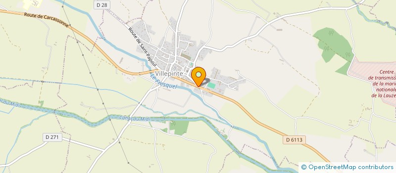 localisation de l'entreprise MONSIEUR YOHAN OUSTRIC  VILLEPINTE