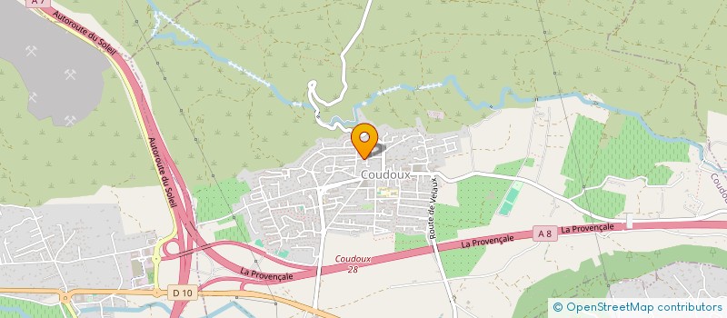 localisation de l'entreprise MONSIEUR YOHAN PELLEGRIN  COUDOUX