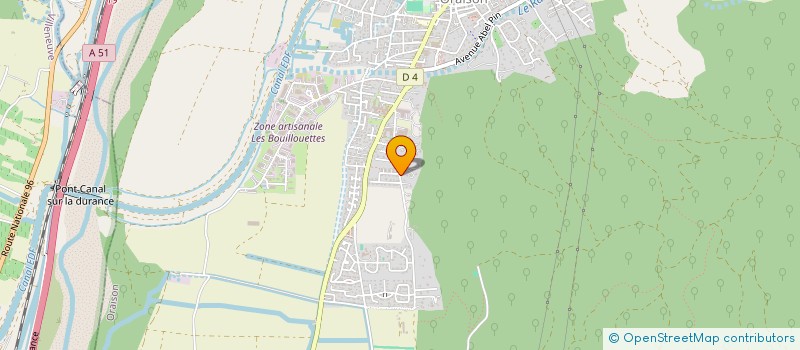 localisation de l'entreprise MONSIEUR YOHAN PERRY  ORAISON