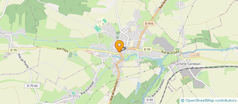 localisation de l'entreprise MONSIEUR YOHAN PERTZING  PRESSY