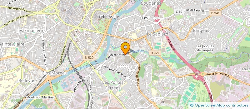 localisation de l'entreprise MONSIEUR YOHAN PHILIP à LIMOGES