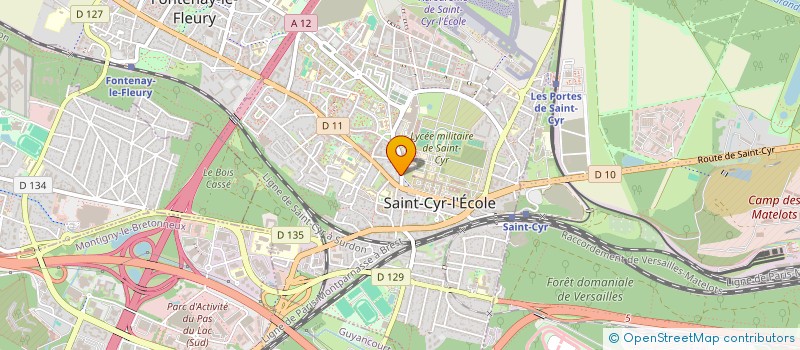 localisation de l'entreprise MONSIEUR YOHAN PICHON  SAINT-CYR-L'ECOLE