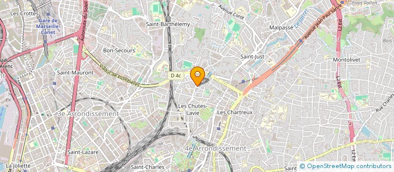 localisation de l'entreprise MONSIEUR YOHAN PIERANGELI à MARSEILLE