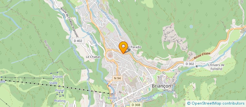 localisation de l'entreprise MONSIEUR YOHAN PILAR  BRIANCON