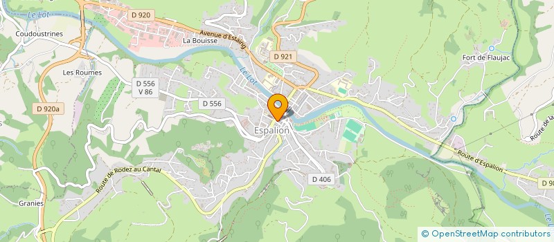 localisation de l'entreprise MONSIEUR YOHAN POLONAIS  ESPALION