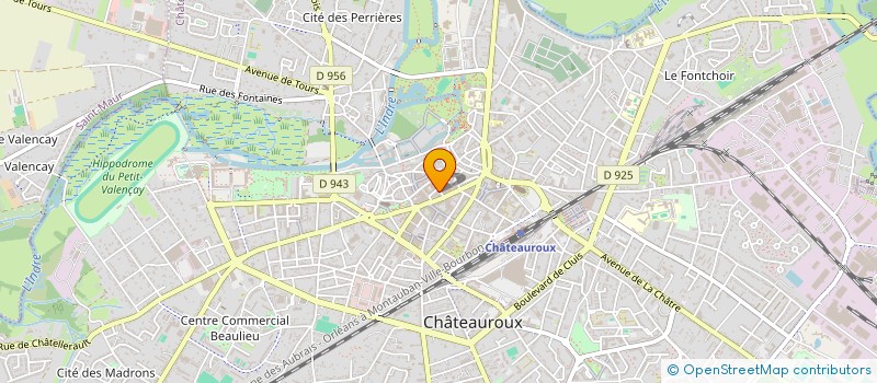 localisation de l'entreprise MONSIEUR YOHAN PORTRAIT à CHATEAUROUX