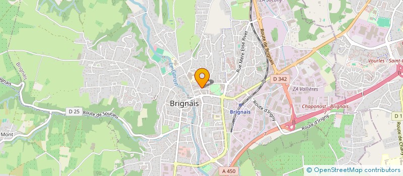 localisation de l'entreprise MONSIEUR YOHAN PRADEAU  THURINS