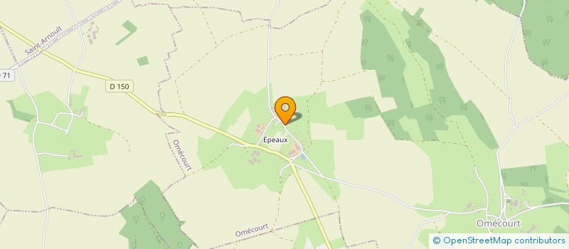 localisation de l'entreprise MONSIEUR YOHAN PUISSANT  OMECOURT