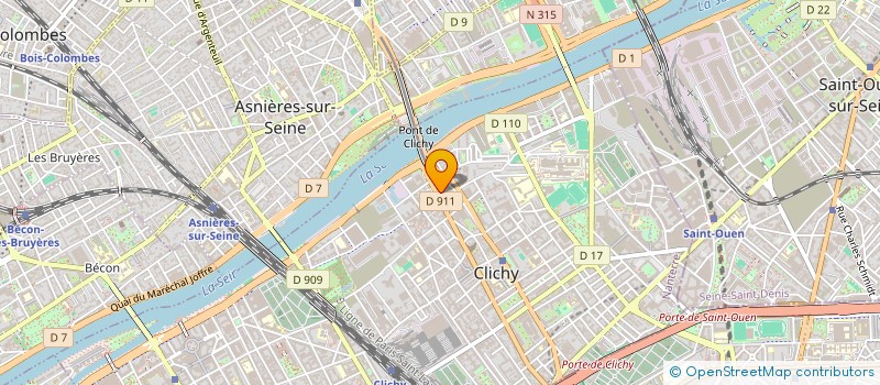 localisation de l'entreprise MONSIEUR YOHAN RACCAH à CLICHY