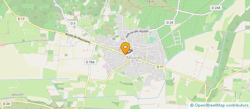 localisation de l'entreprise MONSIEUR YOHAN REMI  MOURIES