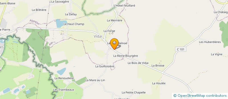 localisation de l'entreprise MONSIEUR YOHAN REMINIAC à VIDAI