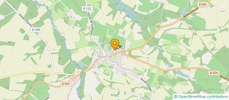 localisation de l'entreprise MONSIEUR YOHAN RENARD  MANCIET