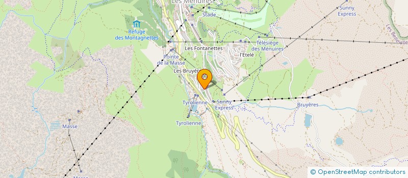 localisation de l'entreprise MONSIEUR YOHAN RIVOIRARD  LES BELLEVILLE