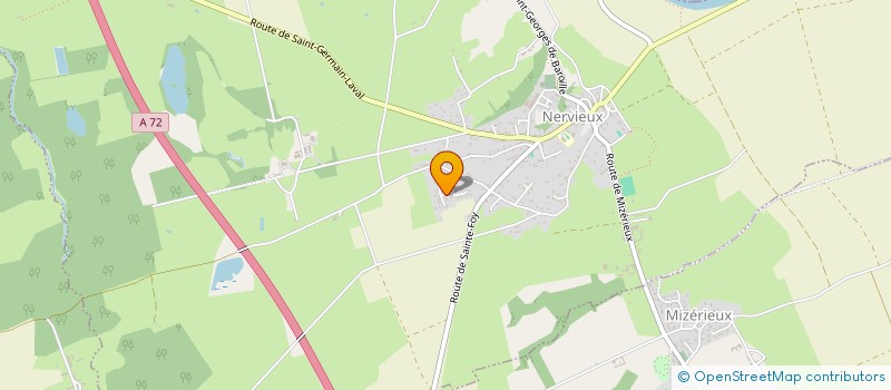 localisation de l'entreprise MONSIEUR YOHAN ROBERT  NERVIEUX