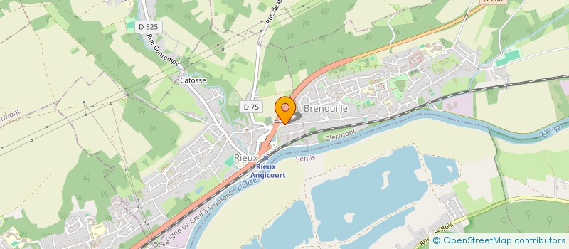 localisation de l'entreprise MONSIEUR YOHAN RODRIGUES FERREIRA  RIEUX