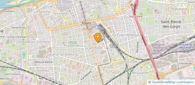 localisation de l'entreprise MONSIEUR YOHAN ROUSSEAU  TOURS