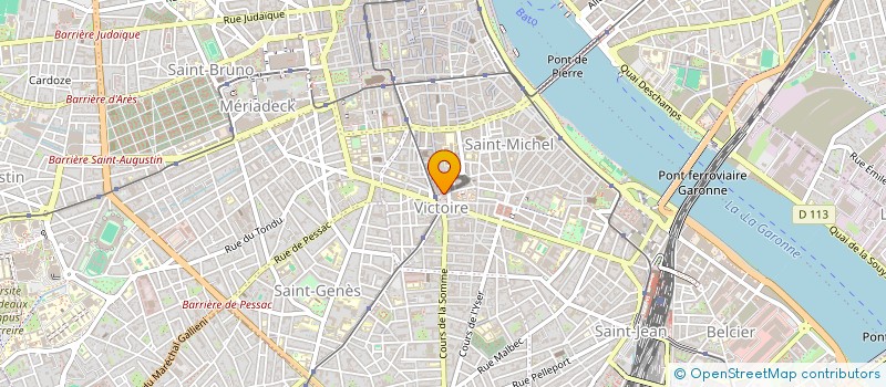 localisation de l'entreprise MONSIEUR YOHAN ROUSSEL  BORDEAUX