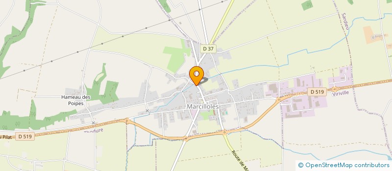 localisation de l'entreprise MONSIEUR YOHAN SAGGIORATO à MARCILLOLES