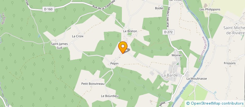 localisation de l'entreprise MONSIEUR YOHAN SCHATZ  LA BARDE