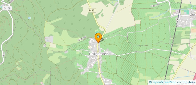 localisation de l'entreprise MONSIEUR YOHAN SCHWOOB  BOURGHEIM