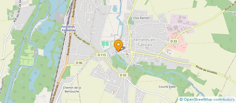 localisation de l'entreprise MONSIEUR YOHAN STANISLAS à FERRIERES-EN-GATINAIS