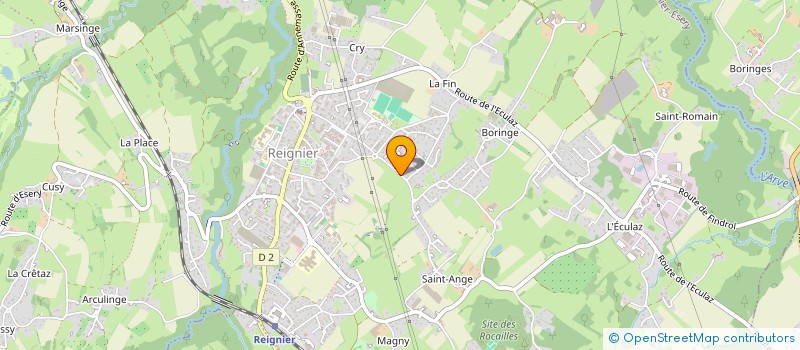 localisation de l'entreprise MONSIEUR YOHAN STUDER à REIGNIER-ESERY
