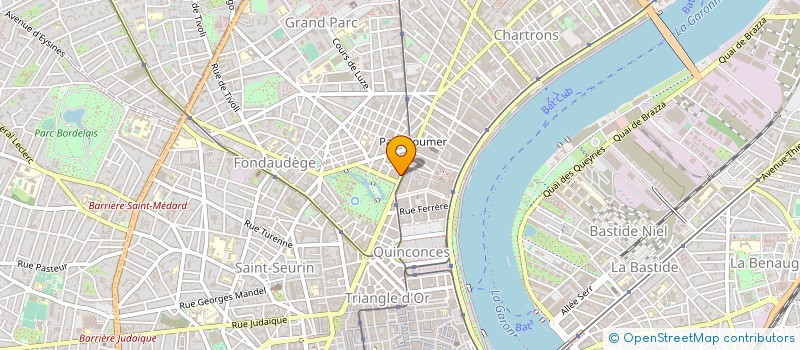localisation de l'entreprise MONSIEUR YOHAN TERRAZA à BORDEAUX
