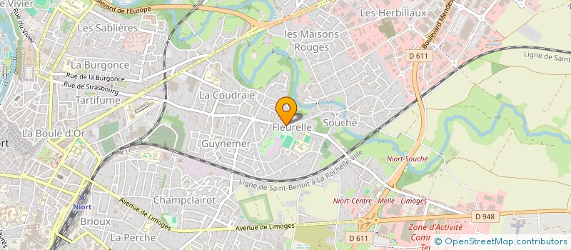 localisation de l'entreprise MONSIEUR YOHAN TERRIERE  NIORT