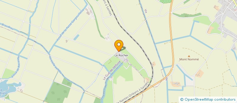 localisation de l'entreprise MONSIEUR YOHAN TRENTALAUD  LE GUE-DE-VELLUIRE