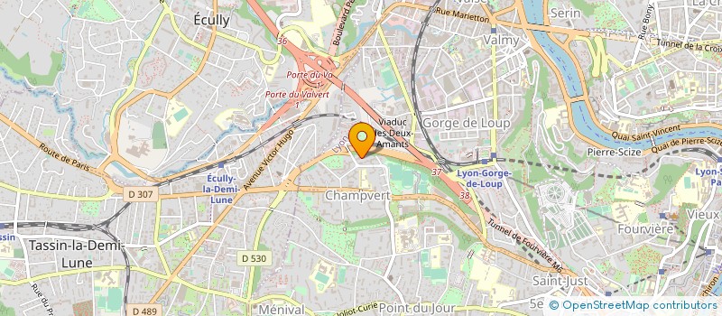 localisation de l'entreprise MONSIEUR YOHAN TRILLEAUD  LYON