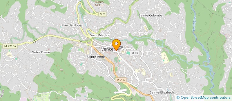 localisation de l'entreprise MONSIEUR YOHAN VITAL  VENCE