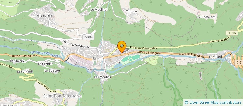 localisation de l'entreprise MONSIEUR YOHAN WALCH  BOZEL