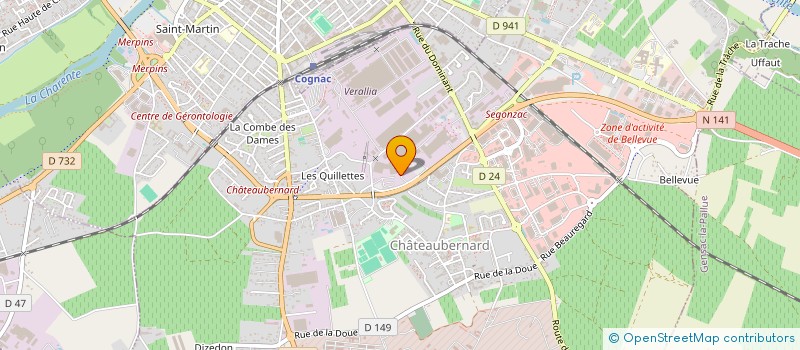 localisation de l'entreprise MONSIEUR YOHAN WINTERSTEIN à CHATEAUBERNARD