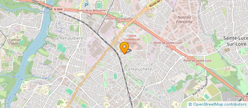 localisation de l'entreprise MONSIEUR YOHAN YOHAN à NANTES