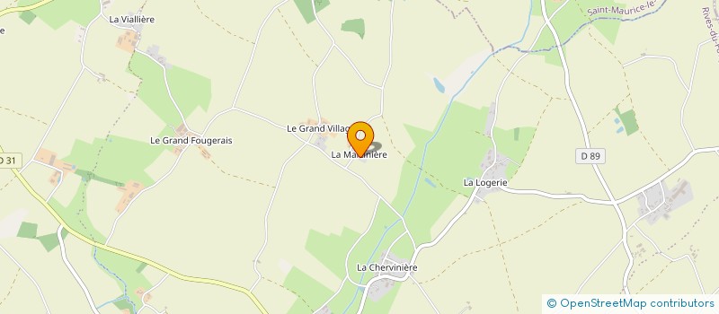 localisation de l'entreprise MONSIEUR YOHAN YOU  RIVES-DU-FOUGERAIS