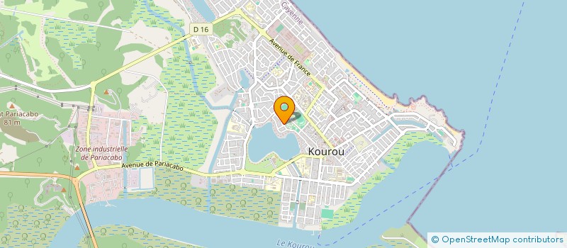 localisation de l'entreprise MONSIEUR YOHANE ANICET  KOUROU