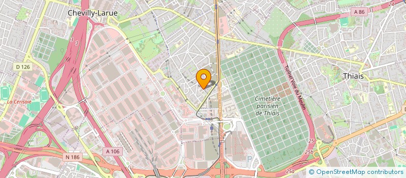 localisation de l'entreprise MONSIEUR YOHANE LEBLANC  CHEVILLY-LARUE